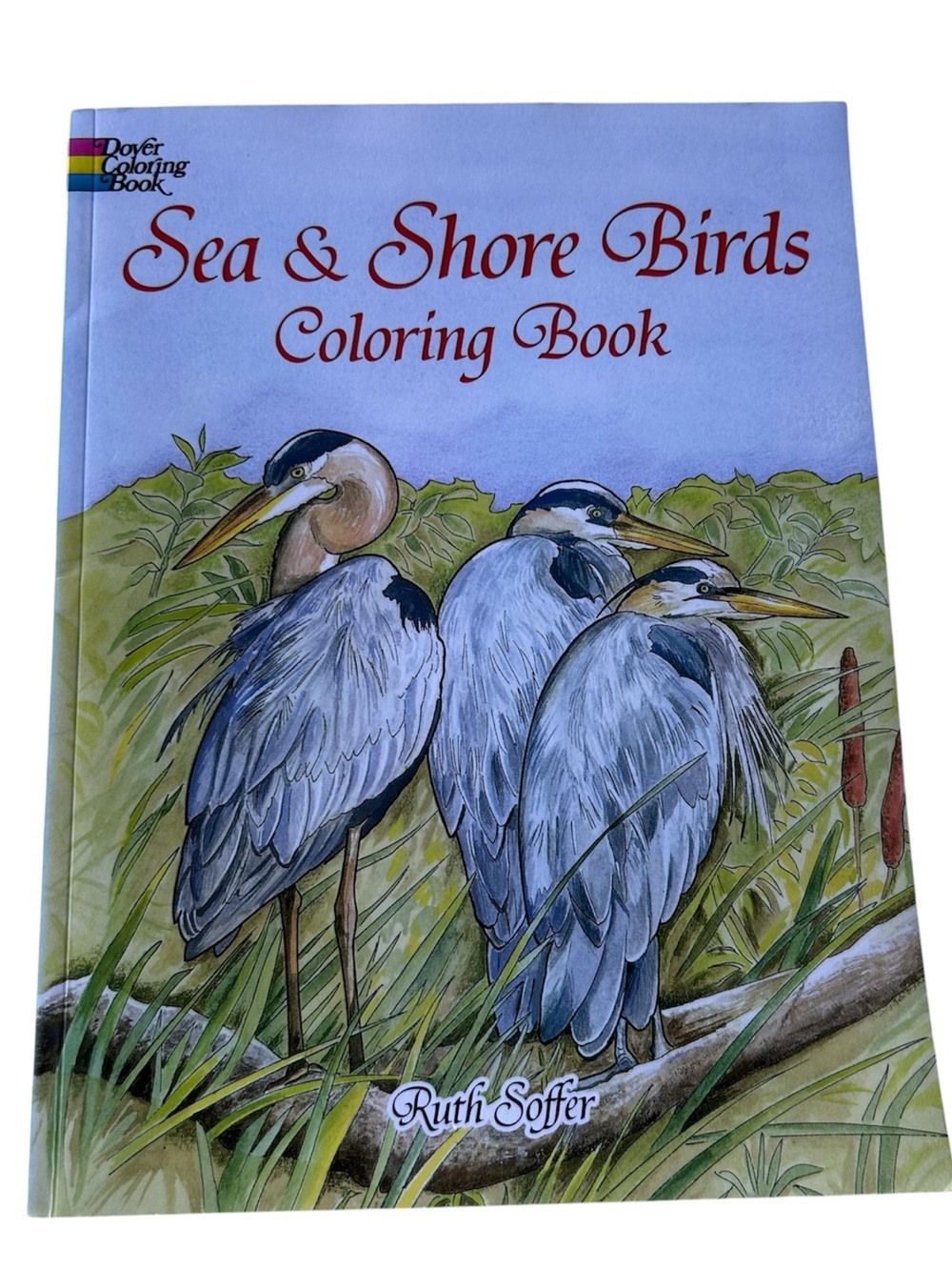 💥 FREE WITH PURCHASE - Dover Sea & Shore Birds Coloring Book by Ruth Soffer